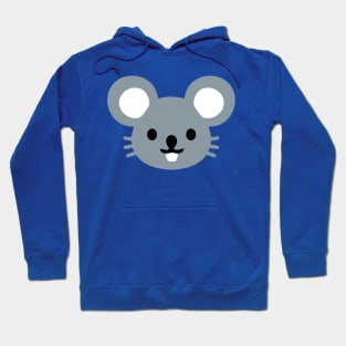 Mouse Face Emoticon Hoodie